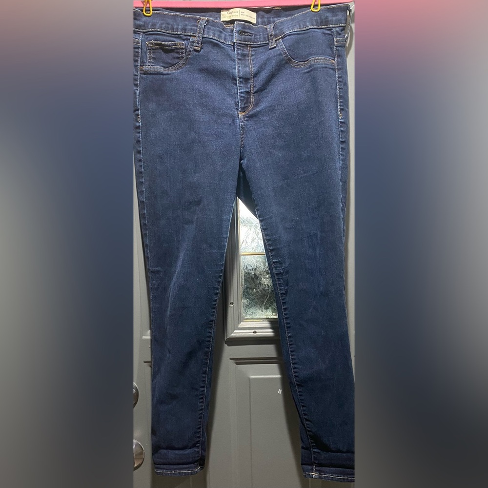Gap 1969 JEANS (GAP FOR GOOD) 32R EASY LEGGINGS (stretchy) - Picture 6 of 8